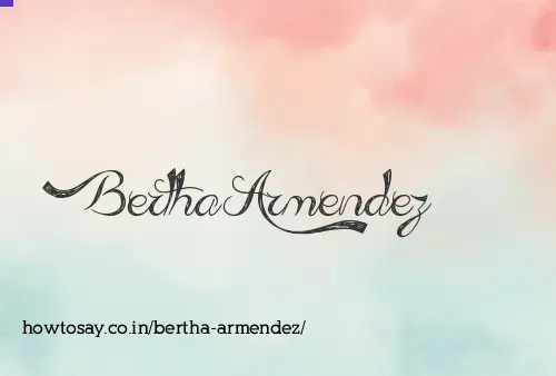 Bertha Armendez