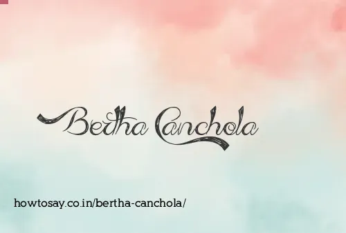 Bertha Canchola