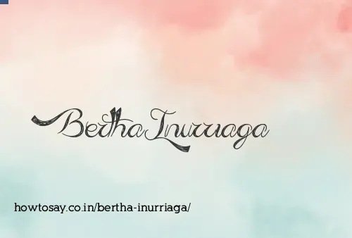 Bertha Inurriaga