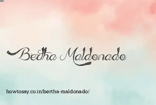 Bertha Maldonado