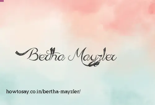 Bertha Mayzler
