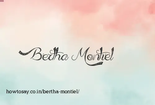 Bertha Montiel