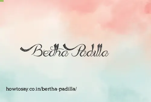 Bertha Padilla