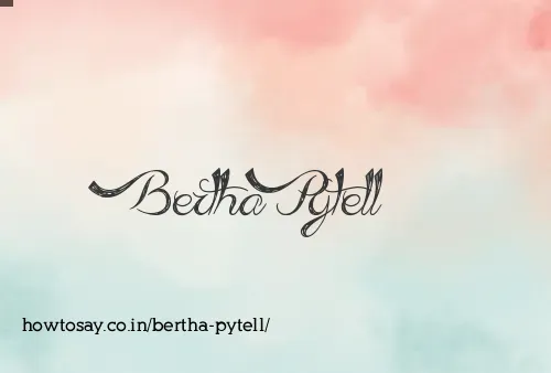 Bertha Pytell