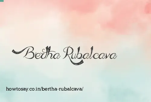 Bertha Rubalcava