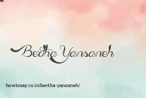 Bertha Yansaneh