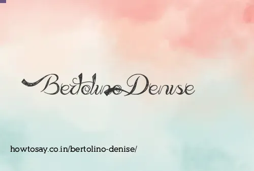 Bertolino Denise