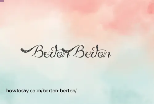 Berton Berton