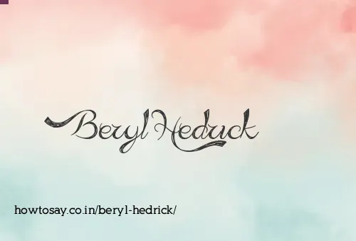 Beryl Hedrick