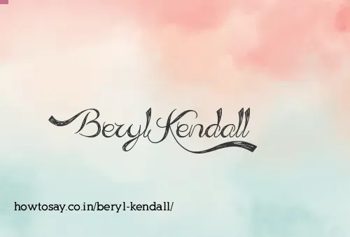 Beryl Kendall