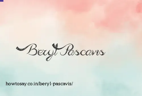 Beryl Pascavis