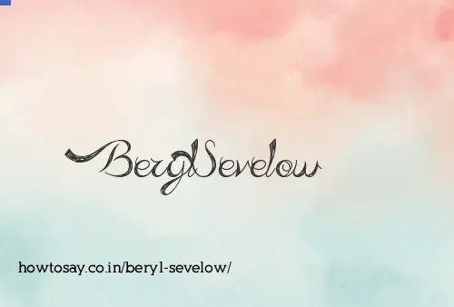 Beryl Sevelow