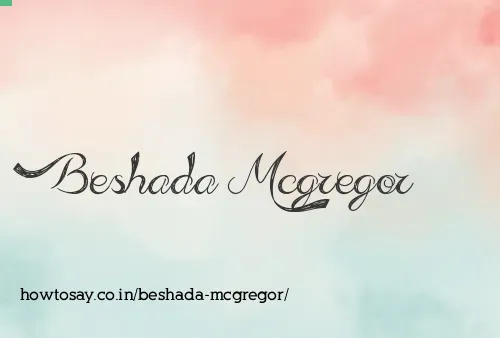 Beshada Mcgregor