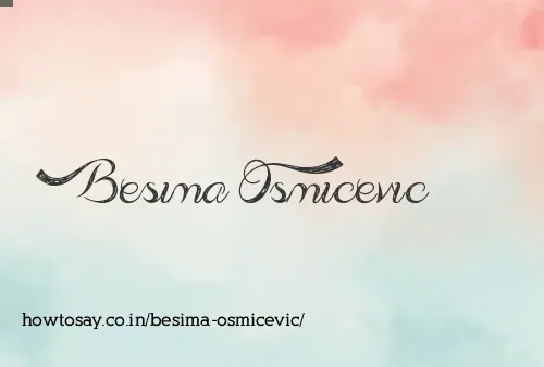 Besima Osmicevic