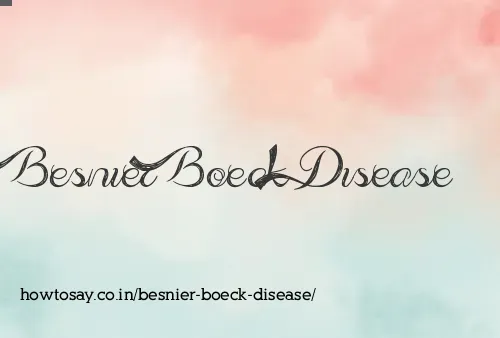 Besnier Boeck Disease
