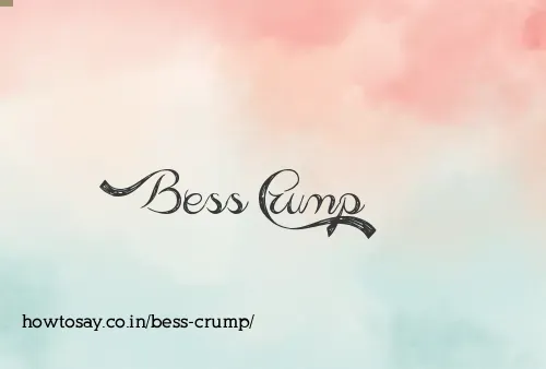 Bess Crump