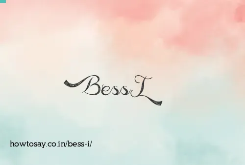 Bess I