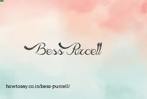 Bess Purcell