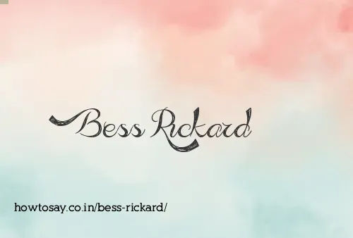 Bess Rickard