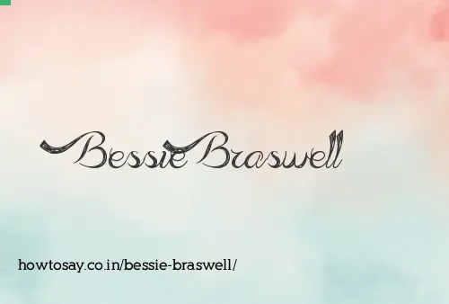 Bessie Braswell