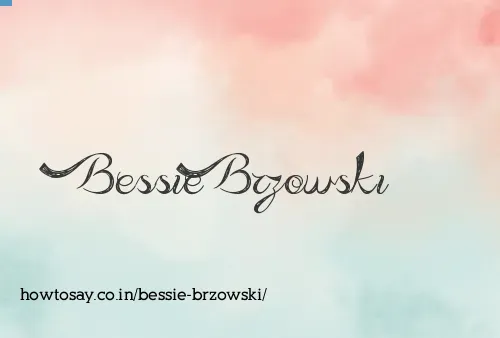 Bessie Brzowski