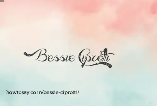 Bessie Ciprotti