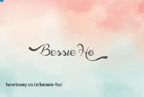 Bessie Ho