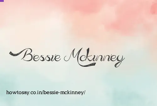 Bessie Mckinney