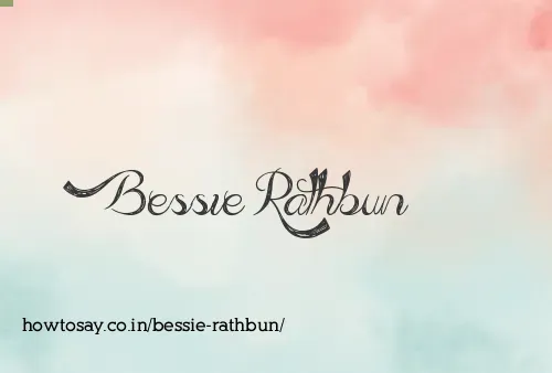 Bessie Rathbun