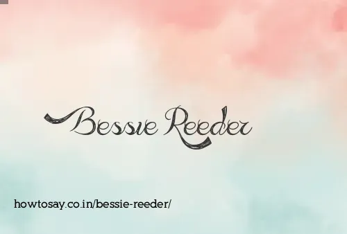 Bessie Reeder