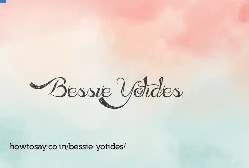 Bessie Yotides