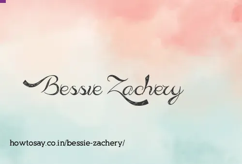 Bessie Zachery