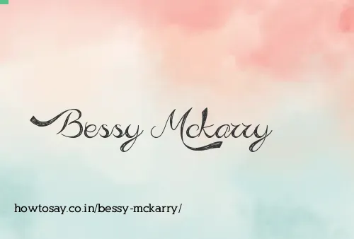 Bessy Mckarry