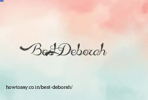Best Deborah