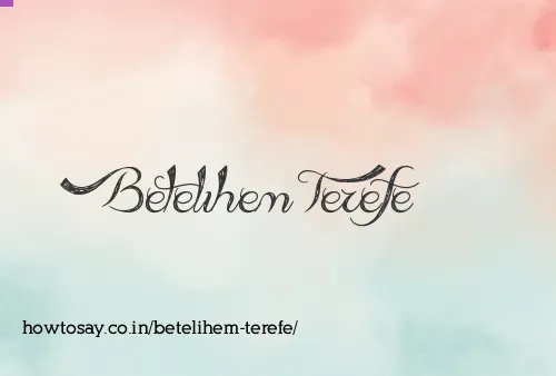 Betelihem Terefe