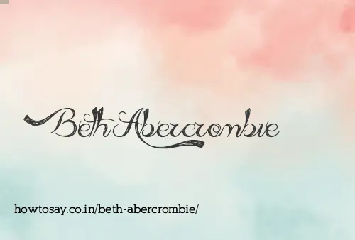 Beth Abercrombie