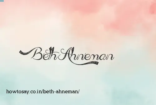 Beth Ahneman
