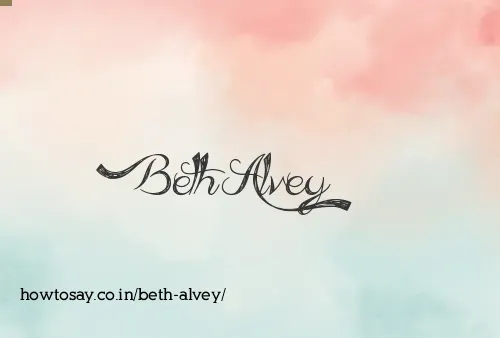 Beth Alvey