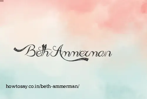 Beth Ammerman