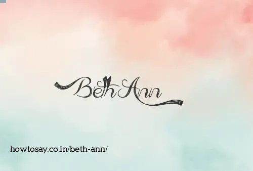 Beth Ann