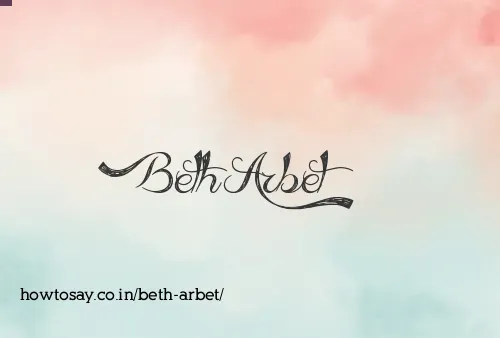 Beth Arbet