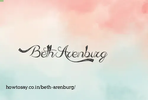 Beth Arenburg