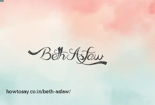 Beth Asfaw