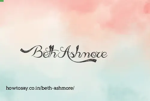 Beth Ashmore