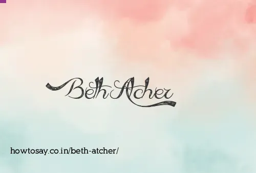 Beth Atcher