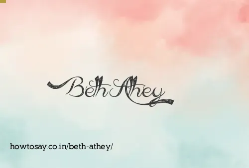 Beth Athey