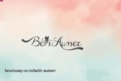 Beth Aumer