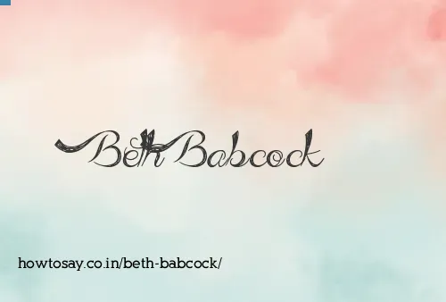 Beth Babcock