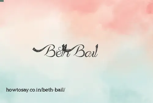 Beth Bail