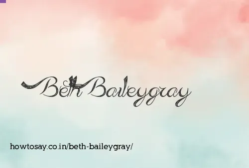 Beth Baileygray